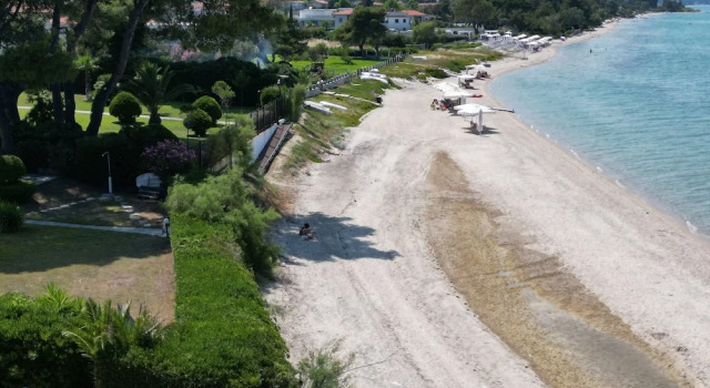 Вилла Villa Mare Azul - Luxury Beachfront Retreat in Hanioti, Halkidiki, Greece