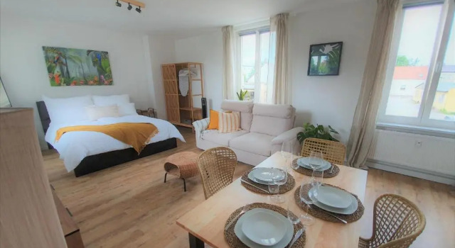 PB Ferienwohnungen - FeWo 3 - Stilvoll eingerichtetes Studio im Herzen Senftenbergs