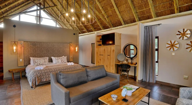 Двухместный люкс Luxury Black Rhino Game Lodge