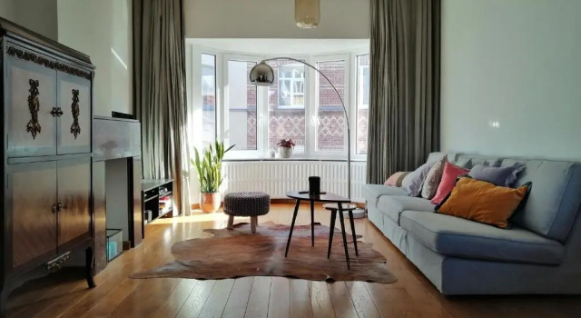 Апартаменты Large apartment 800m from the beach 90 Square meters