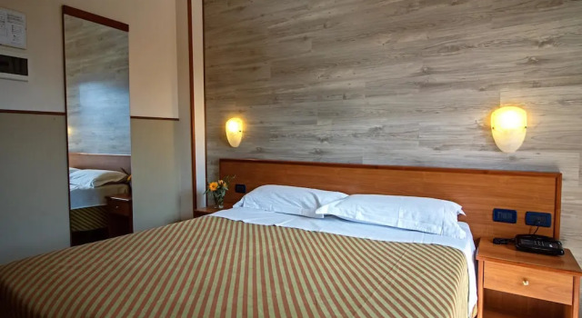 Двухместный номер Standard с балконом Albergo Moderno & Spa