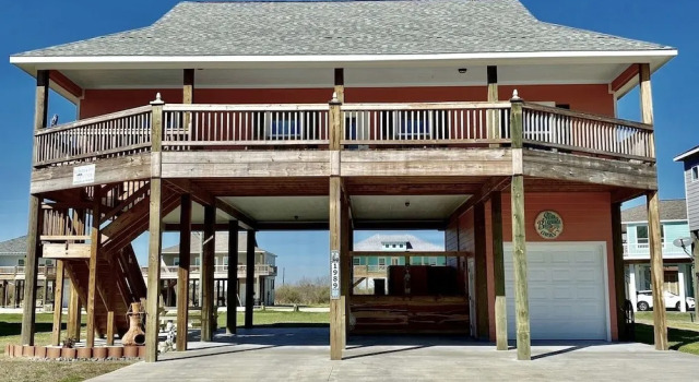 Sea Biscuits & Gravy - 3 Br Home, Book Feriehus Bolivar Peninsula Houston