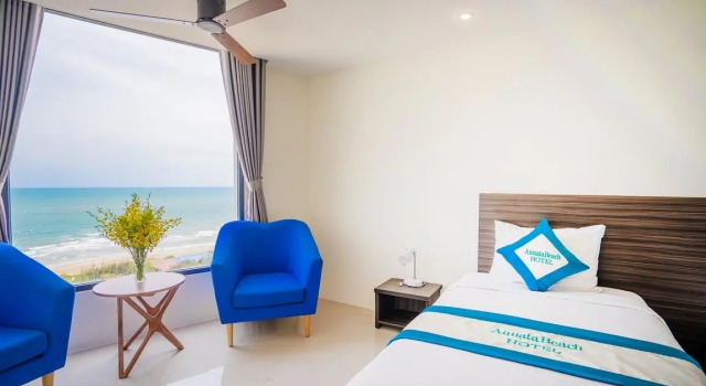 Трёхместный номер Deluxe с видом на море Annata Beach Hotel