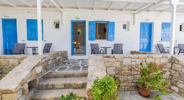 Номер Deluxe Mykonos Vouniotis Rooms