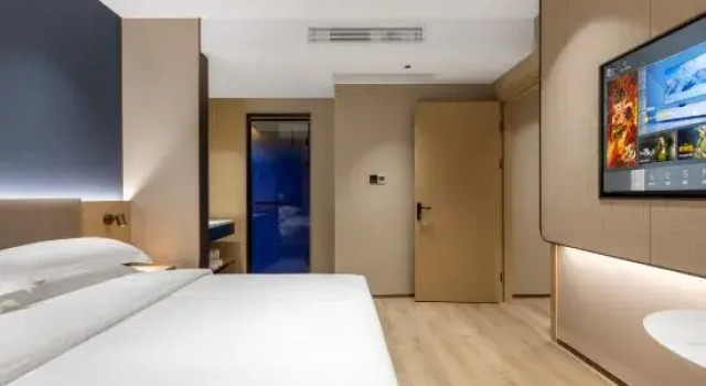 Двухместный люкс Elong Anyue Hotel (Shanghai North Bund Pingliang Road Metro Station Branch)