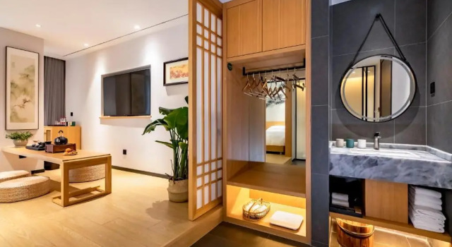 Трёхместный номер Standard с красивым видом из окна Cheng Jin Hotel