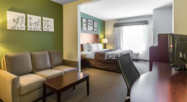 Люкс Sleep Inn & Suites Bush Intercontinental - IAH East
