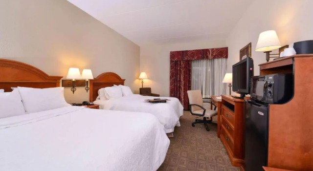 Четырёхместный номер Deluxe Hampton Inn Gadsden