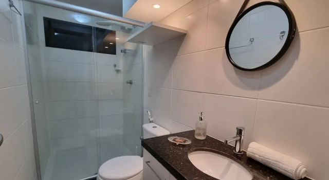 Апартаменты Apê Vista Mar, Piscina & Academia P811
