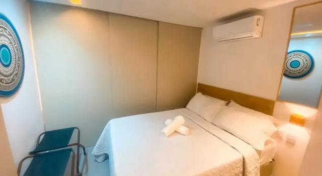 Студия Comfort Flat Charmoso Vista Mar by La Playa