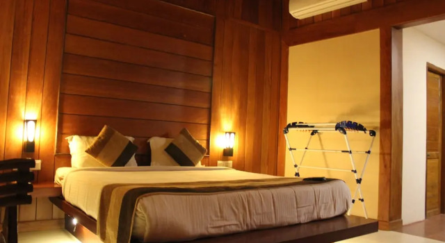 Двухместный коттедж Deluxe Цокольный этаж Aparupa Sands Marina Beach Resort