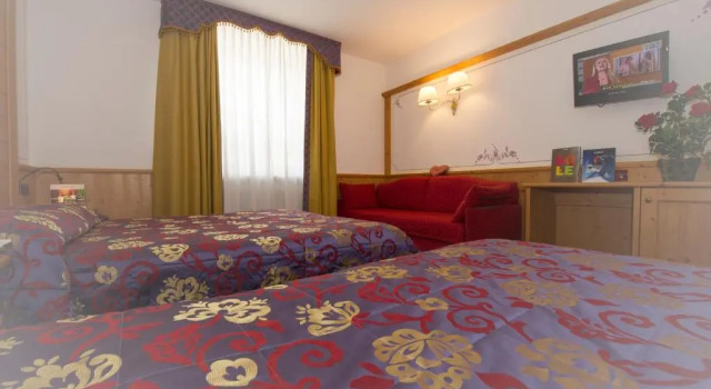 Четырёхместный номер Comfort Sport Hotel Vittoria
