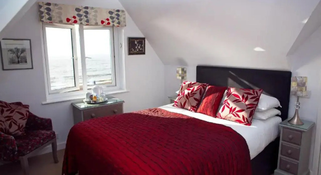 Standard- dobbelt værelse med havudsigt Mariners Beachside B&B
