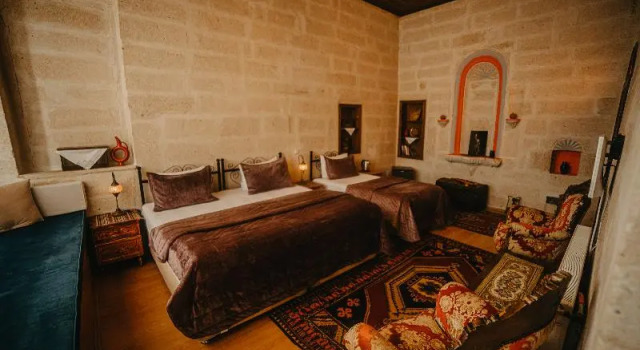 Семейный номер Deluxe Helios Cave Hotel
