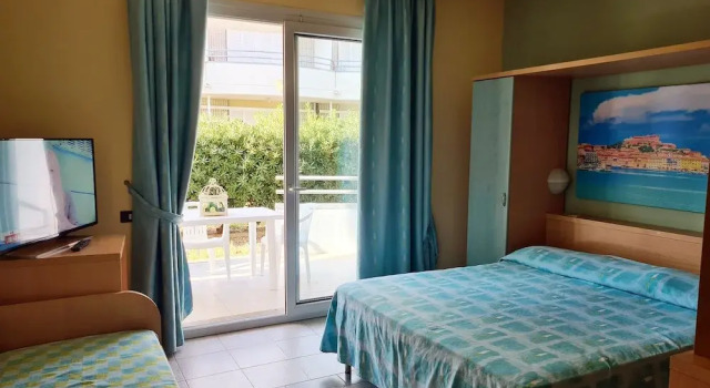Семейный номер Standard с видом на сад Hotel La Buca Del Gatto