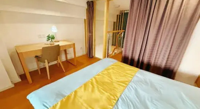 Двухместный люкс Дуплекс с 2 комнатами Shanghai Yijian Homestay