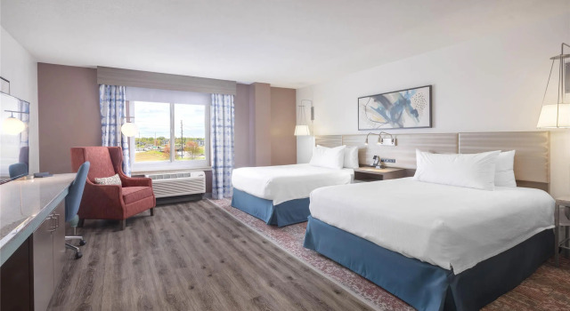 Четырёхместный номер Standard Hilton Garden Inn Des Moines/Urbandale