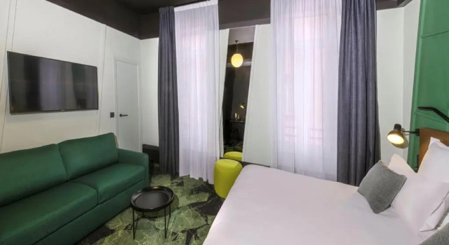 Четырёхместный номер Superior Hôtel Tandem - Boutique Hôtel