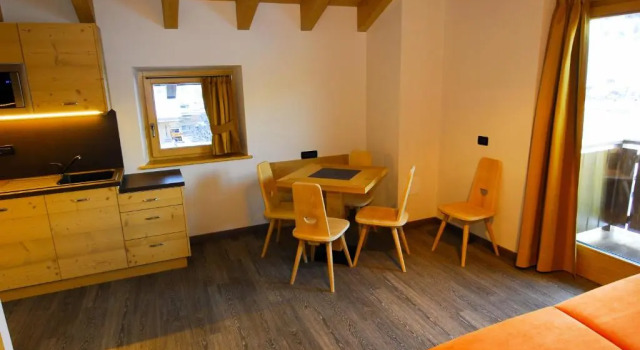 Deluxe Apartment 1 Schlafzimmer mit Blick Residence Baita Cusini