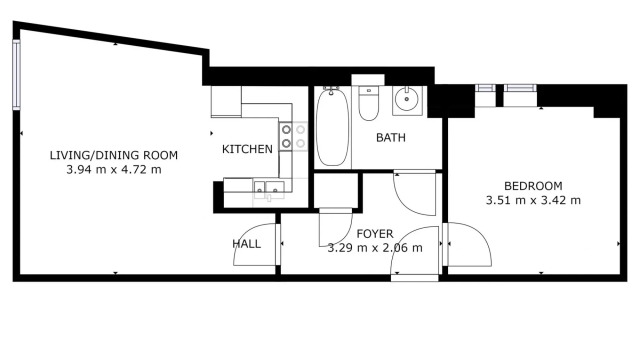 Comfy One Bedroom Apartment in Heart of Waterloo