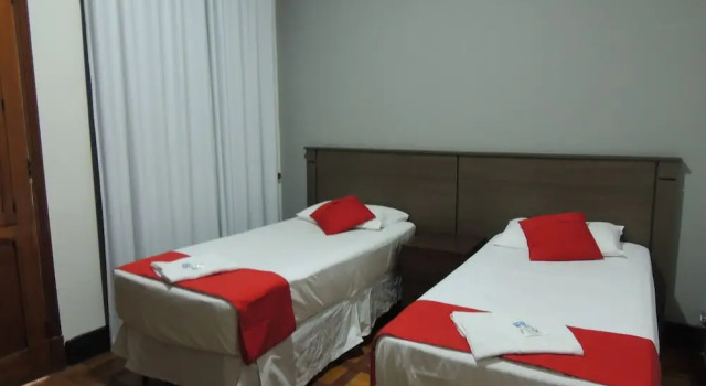 Одноместный номер Superior Hotel Gontijo Belo Horizonte - Próximo a Rodoviária e Praça Sete