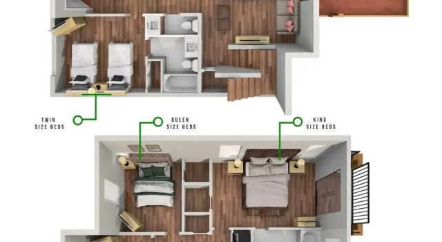 Вилла Pet Friendly 4 BR With Hot Tub Ro2761n
