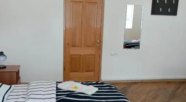 Кровать в общем номере Art House Hostel Aleksandr