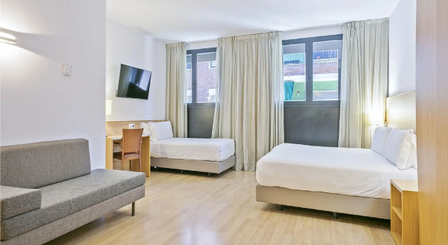 Трёхместный номер Hotel Acta Azul Barcelona