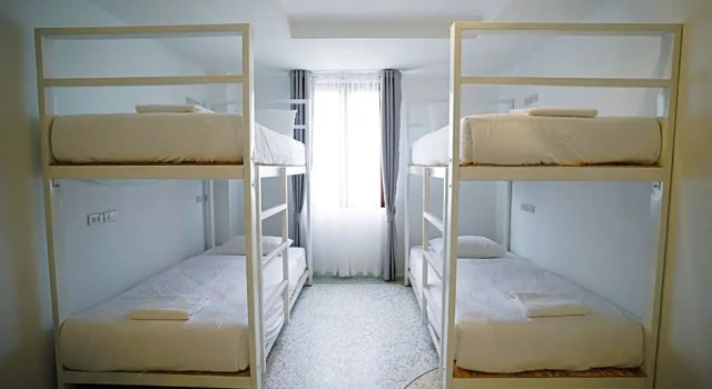 Кровать в общем номере ViSH Coco Gallery Hotel
