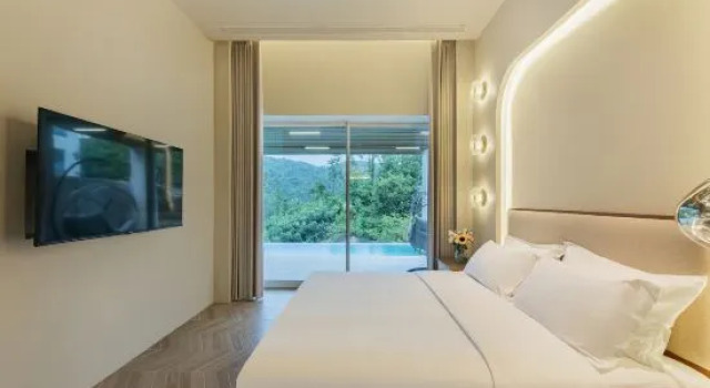 Люкс с 2 комнатами Moganshan Sky Swimming Pool Resort