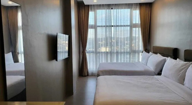 Двухместный номер Economy с балконом и с видом на город Uphill Baguio managed by Baguio Terra