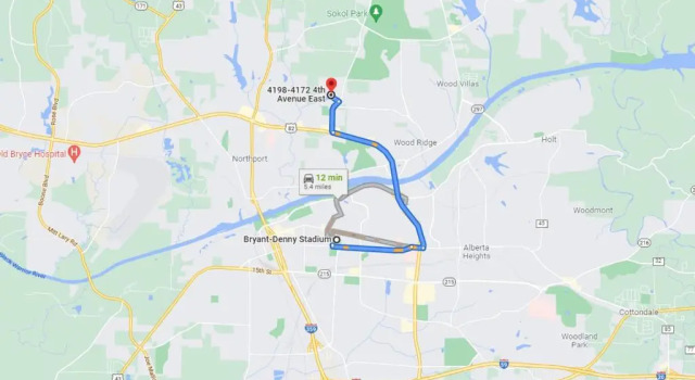 The Crimson Retreat Only 5 Miles to the Stadium BBQ Coffee Games, Boek Hotel Northport Alabama