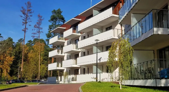 Студия APARTAMENTY MIERZEJA - STEGNA PARK PREMIUM, 500m od plaży, Bezpłatny Meleks
