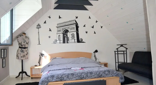 House With 2 Bedrooms in Saint-pol-de-léon, With Wonderful City View, Balcony and Wifi