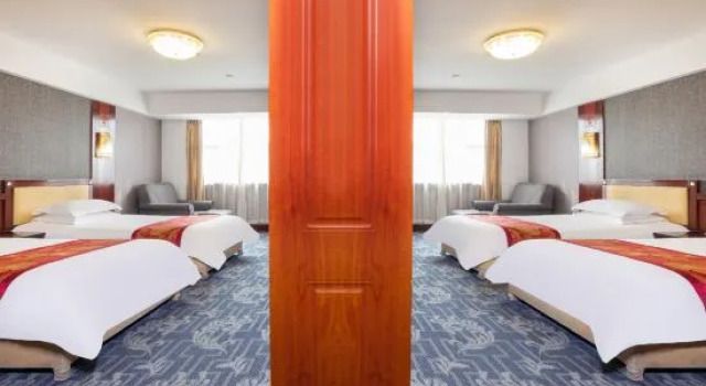 Семейный люкс с видом на город Datong Hotel