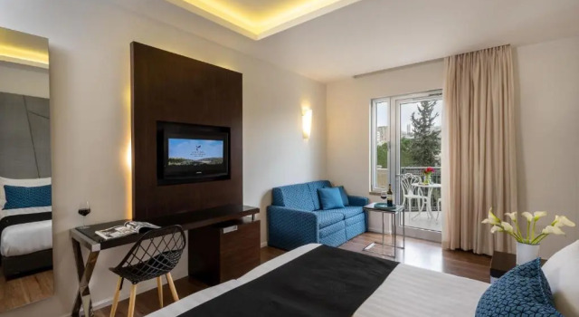 Double Tiêu chuẩn phòng có ban công Hotel Yehuda