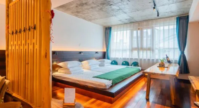 Люкс Deluxe Chengdu Jiansu Homestay