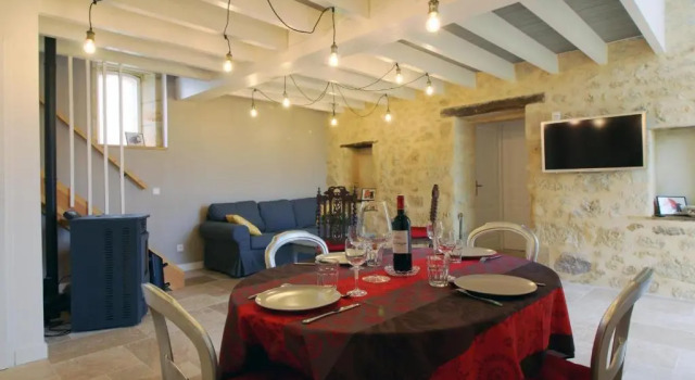 Gite Puisseguin, 3 Pièces, 4 Personnes - Fr-1-440-412, Prenota Hotel Hotel a Aquitania con piscina, Piscina