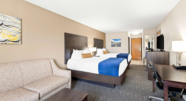 Firedobbelt suite Best Western Snowflake Inn