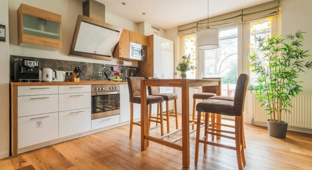Номер Standard Цокольный этаж с балконом Apartment Hannover Top Citylage