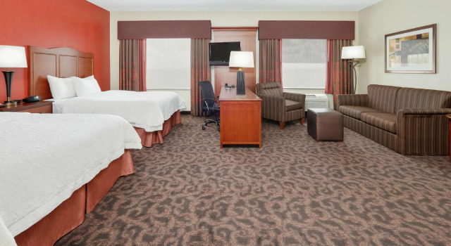 Четырёхместная студия Hampton Inn & Suites Fort Worth/Forest Hill