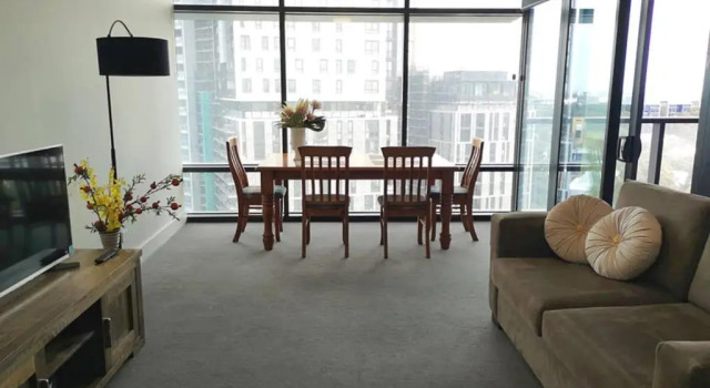 Апартаменты Modern apartment+office w Parking @ Olympic Park