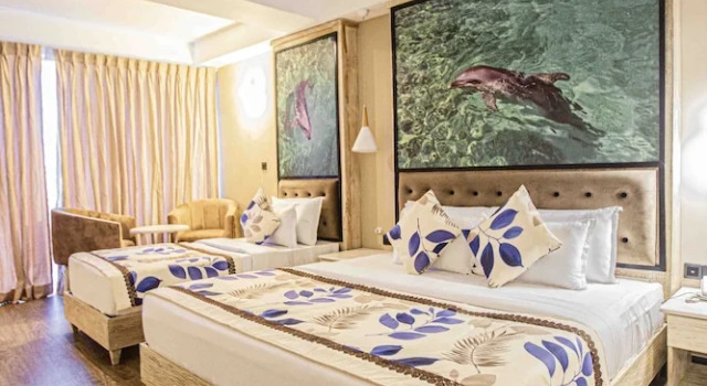 Трёхместный номер Superior с видом на океан Emerald Bay Resort Mirissa