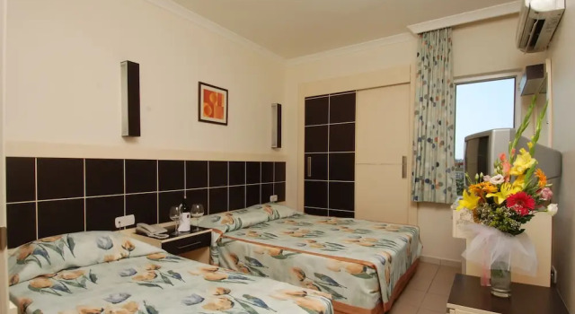 Апартаменты с балконом Okan Tower Apart Hotel