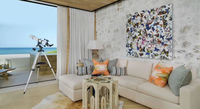 Люкс с 2 комнатами oceanfront Susurros del Corazón, Auberge Collection