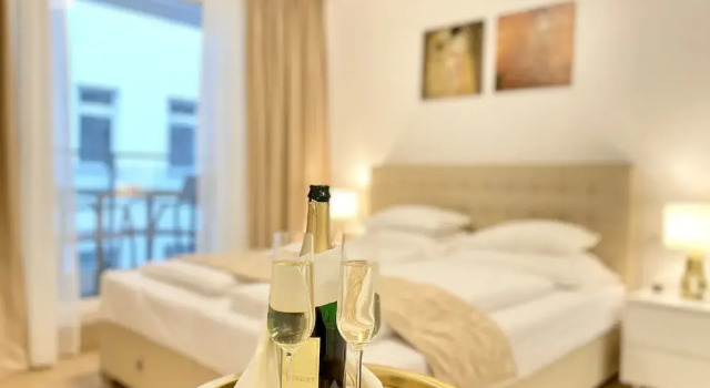 Двухместные апартаменты Comfort с балконом Steiner Residences Vienna Vorgartenstrasse