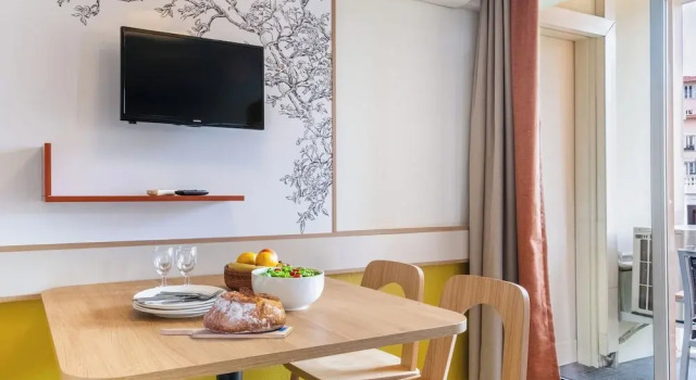 Студия с балконом Résidence Pierre & Vacances Les Citronniers