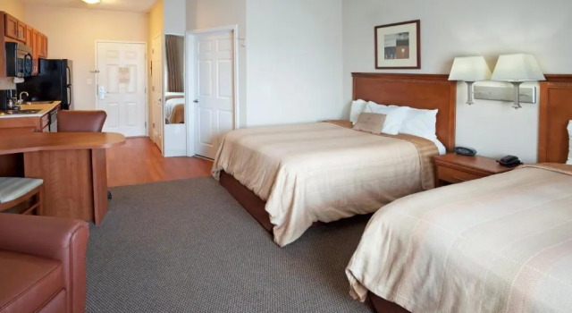 Четырёхместный номер Standard Candlewood Suites Corpus Christi-Spid by IHG