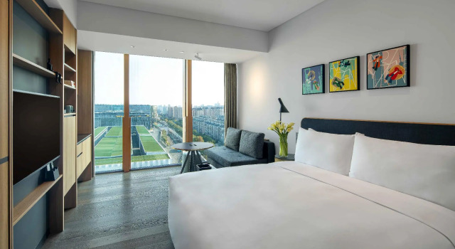Номер Deluxe Artyzen Habitat Hongqiao Shanghai