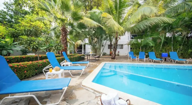 Номер Standard Cozy and Central apartment 1br-1ba with Pool